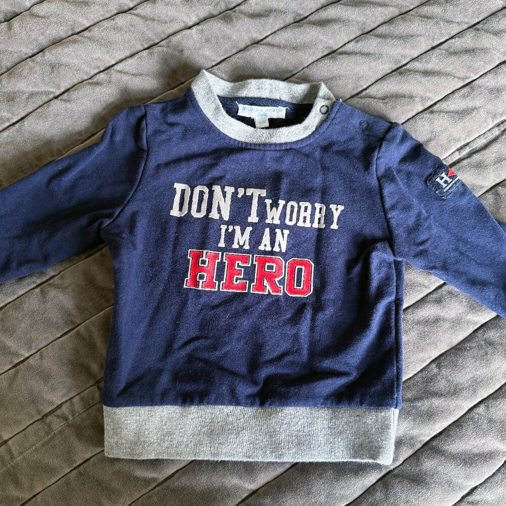 Silvian heach baby crew neck sweater